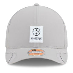 Pittsburgh Steelers New Era 2025 Sideline M-Crown 9FORTY Adjustable Hat - Gray on sale