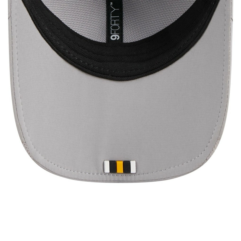 Pittsburgh Steelers New Era 2025 Sideline M-Crown 9FORTY Adjustable Hat - Gray on sale