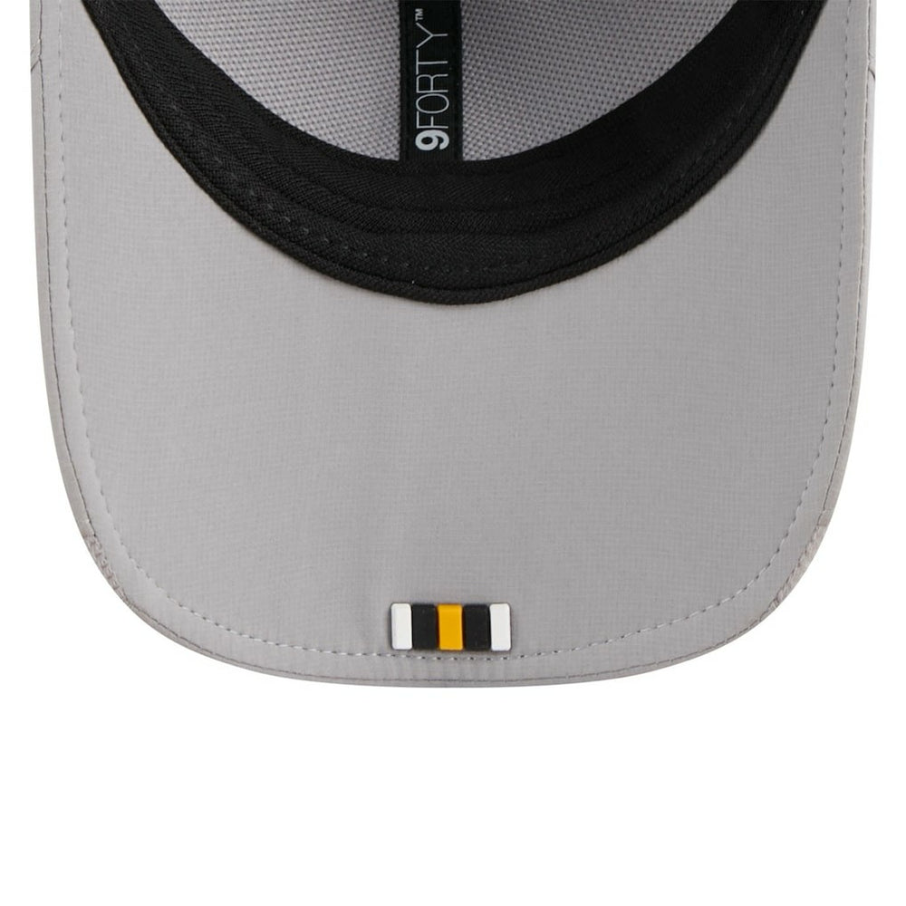 Pittsburgh Steelers New Era 2025 Sideline M-Crown 9FORTY Adjustable Hat - Gray on sale
