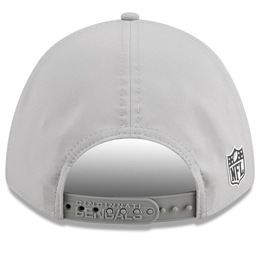 Cincinnati Bengals New Era 2025 Sideline M-Crown 9FORTY Adjustable Hat - Gray cheap