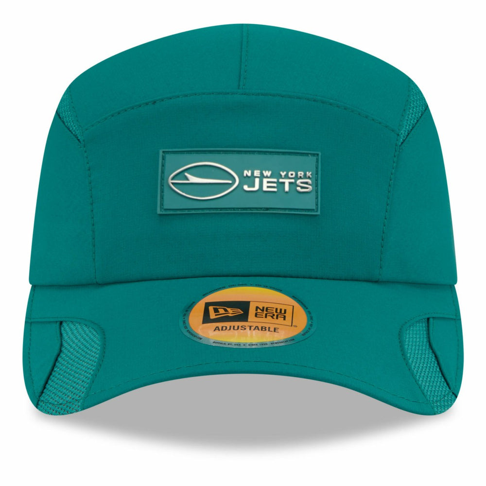New York Jets New Era 2025 Sideline Runner Adjustable Hat - Green cheap