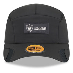 Las Vegas Raiders New Era 2025 Sideline Runner Adjustable Hat - Black for sale