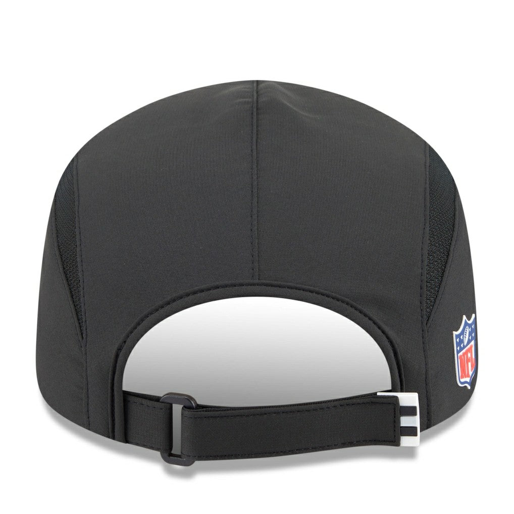 Las Vegas Raiders New Era 2025 Sideline Runner Adjustable Hat - Black for sale