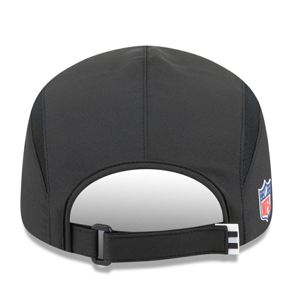 Las Vegas Raiders New Era 2025 Sideline Runner Adjustable Hat - Black for sale