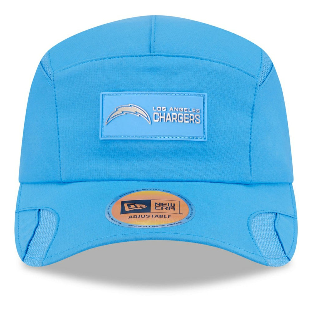 Los Angeles Chargers New Era 2025 Sideline Runner Adjustable Hat - Powder Blue online