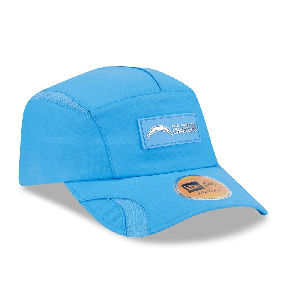 Los Angeles Chargers New Era 2025 Sideline Runner Adjustable Hat - Powder Blue online