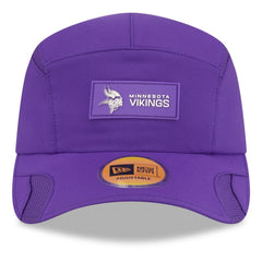 Minnesota Vikings New Era 2025 Sideline Runner Adjustable Hat - Purple discount