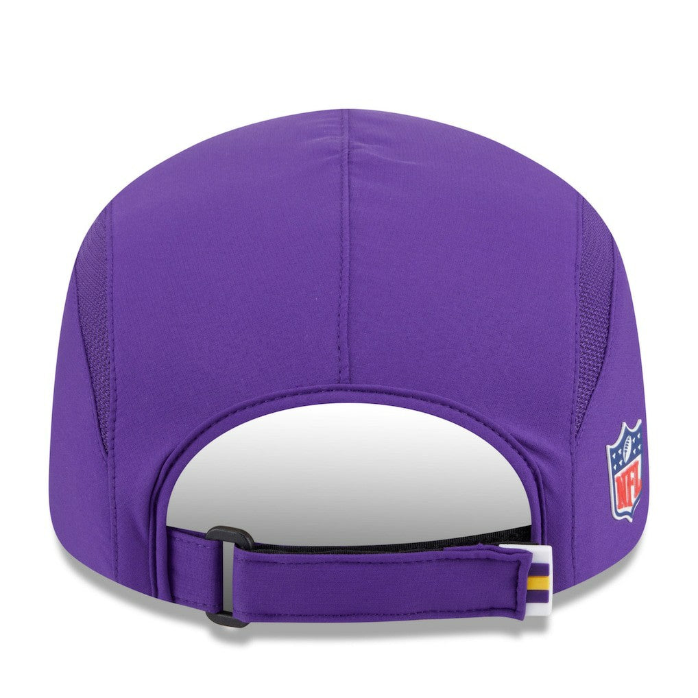 Minnesota Vikings New Era 2025 Sideline Runner Adjustable Hat - Purple discount