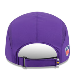 Minnesota Vikings New Era 2025 Sideline Runner Adjustable Hat - Purple discount