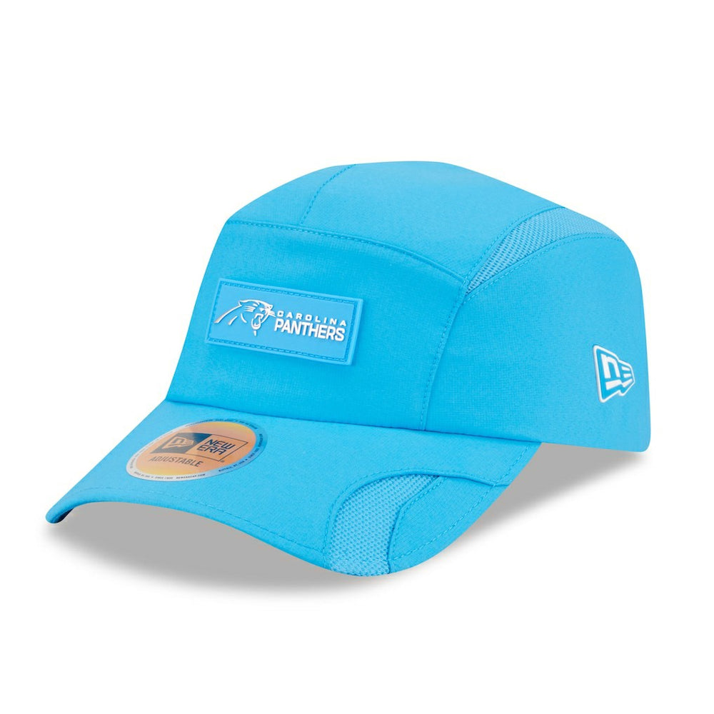 Carolina Panthers New Era 2025 Sideline Runner Adjustable Hat - Blue online