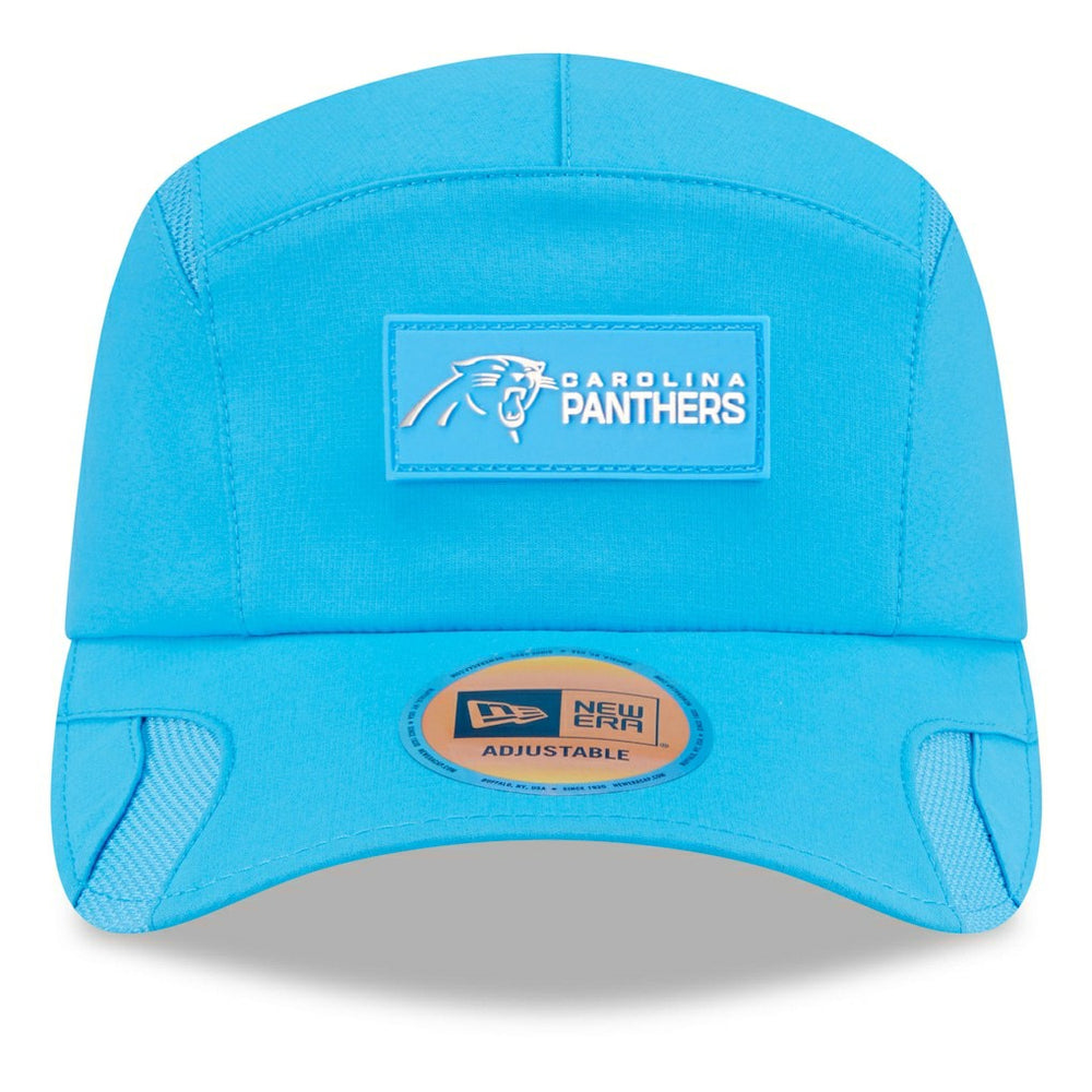 Carolina Panthers New Era 2025 Sideline Runner Adjustable Hat - Blue online