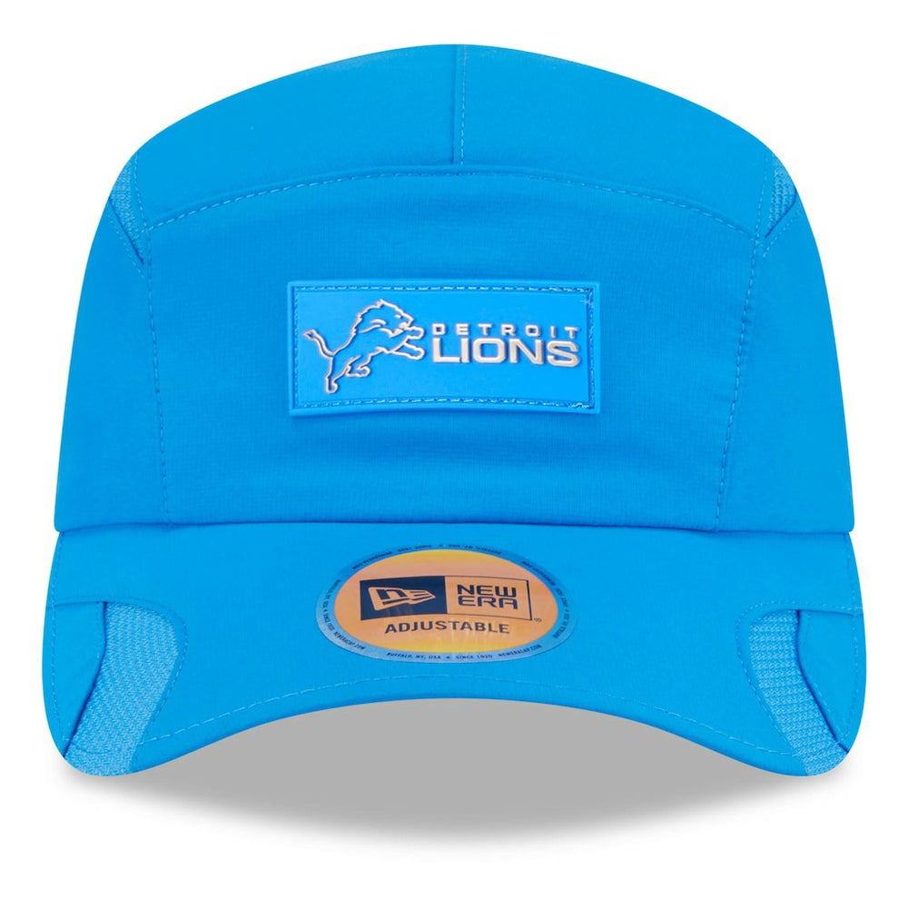 Detroit Lions New Era 2025 Sideline Runner Adjustable Hat - Blue for sale