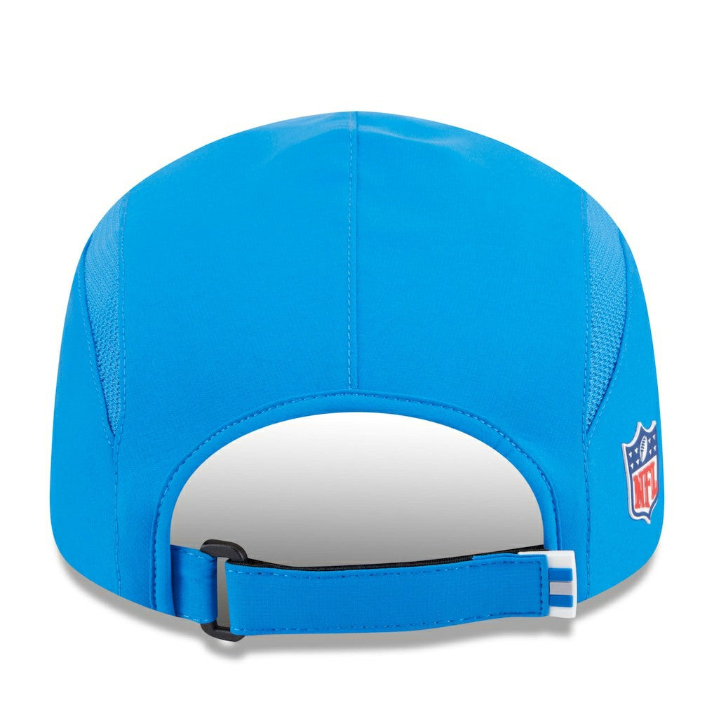 Detroit Lions New Era 2025 Sideline Runner Adjustable Hat - Blue for sale