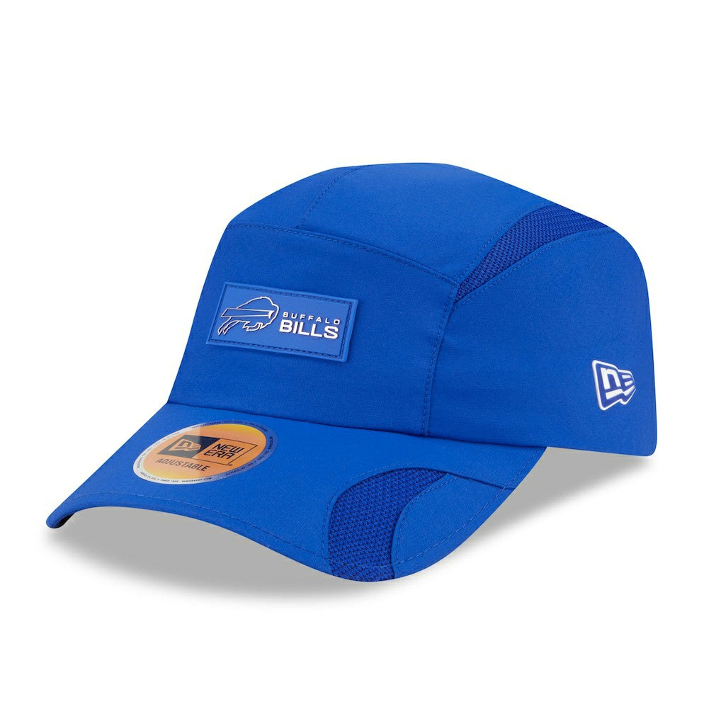 Buffalo Bills New Era 2025 Sideline Runner Adjustable Hat - Royal sale
