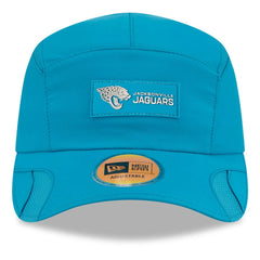Jacksonville Jaguars New Era 2025 Sideline Runner Adjustable Hat - Teal cheap