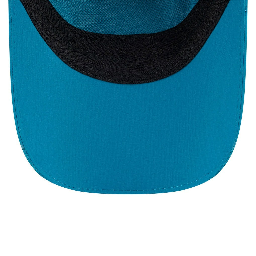 Jacksonville Jaguars New Era 2025 Sideline Runner Adjustable Hat - Teal cheap