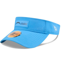 Los Angeles Chargers New Era 2025 Sideline Visor - Powder Blue cheap