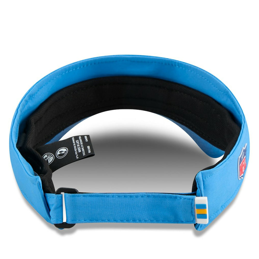 Los Angeles Chargers New Era 2025 Sideline Visor - Powder Blue cheap