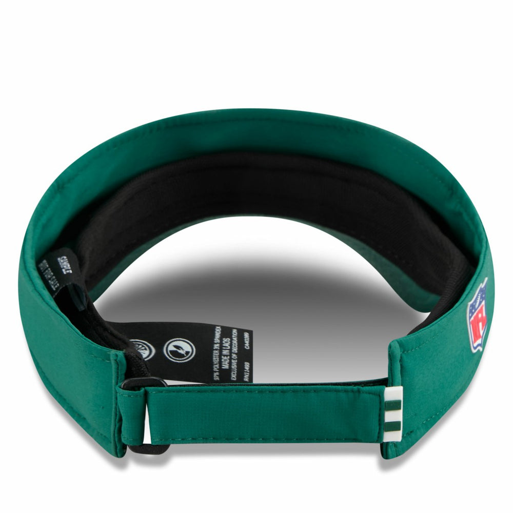New York Jets New Era 2025 Sideline Visor - Green cheap
