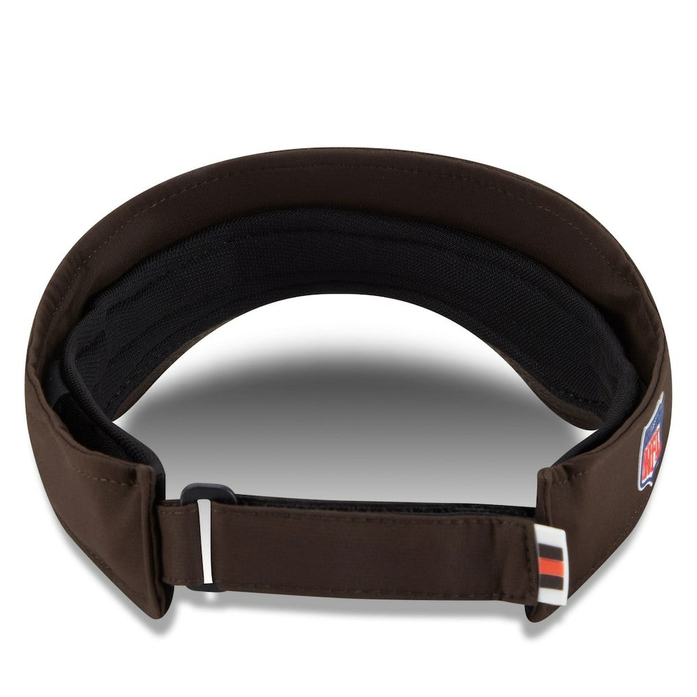 Cleveland Browns New Era 2025 Sideline Visor - Brown online