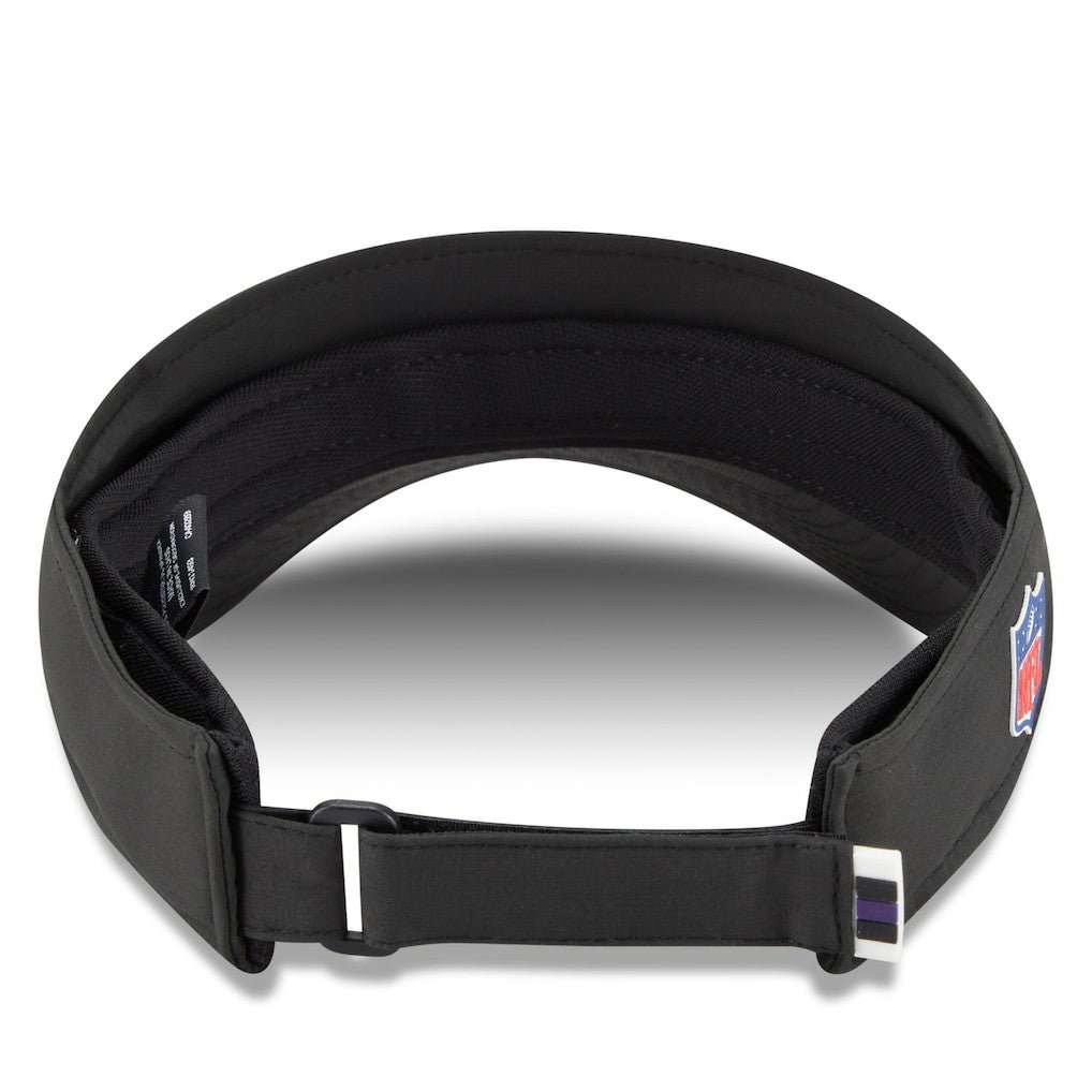 Baltimore Ravens New Era 2025 Sideline Visor - Black discount