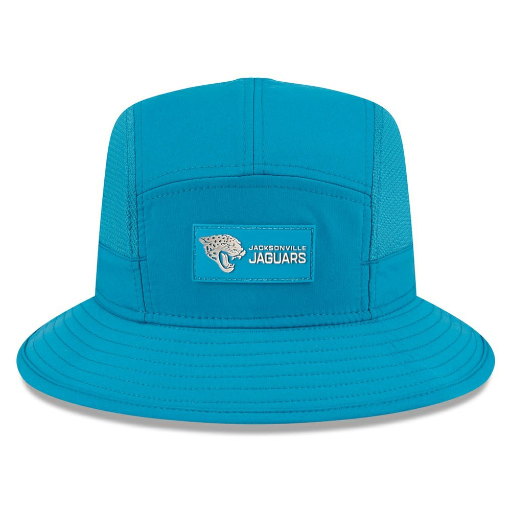 Jacksonville Jaguars New Era 2025 Sideline Bucket Hat - Teal outlet