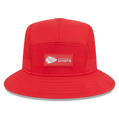 Kansas City Chiefs New Era 2025 Sideline Bucket Hat - Red discount