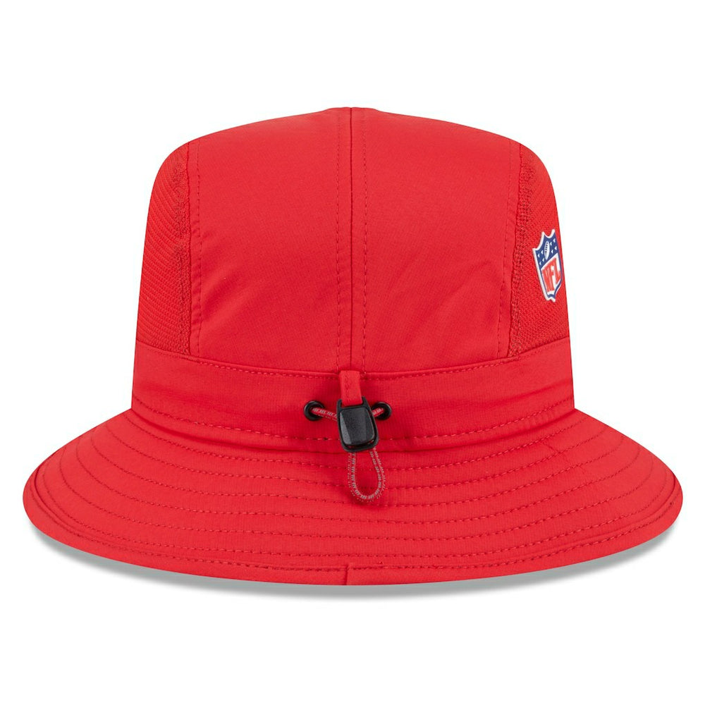 Kansas City Chiefs New Era 2025 Sideline Bucket Hat - Red discount