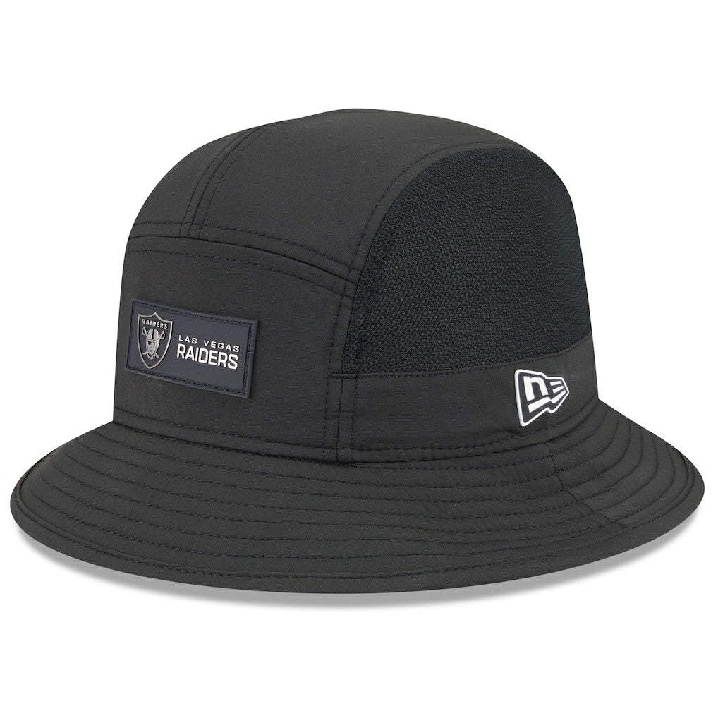 Las Vegas Raiders New Era 2025 Sideline Bucket Hat - Black sale
