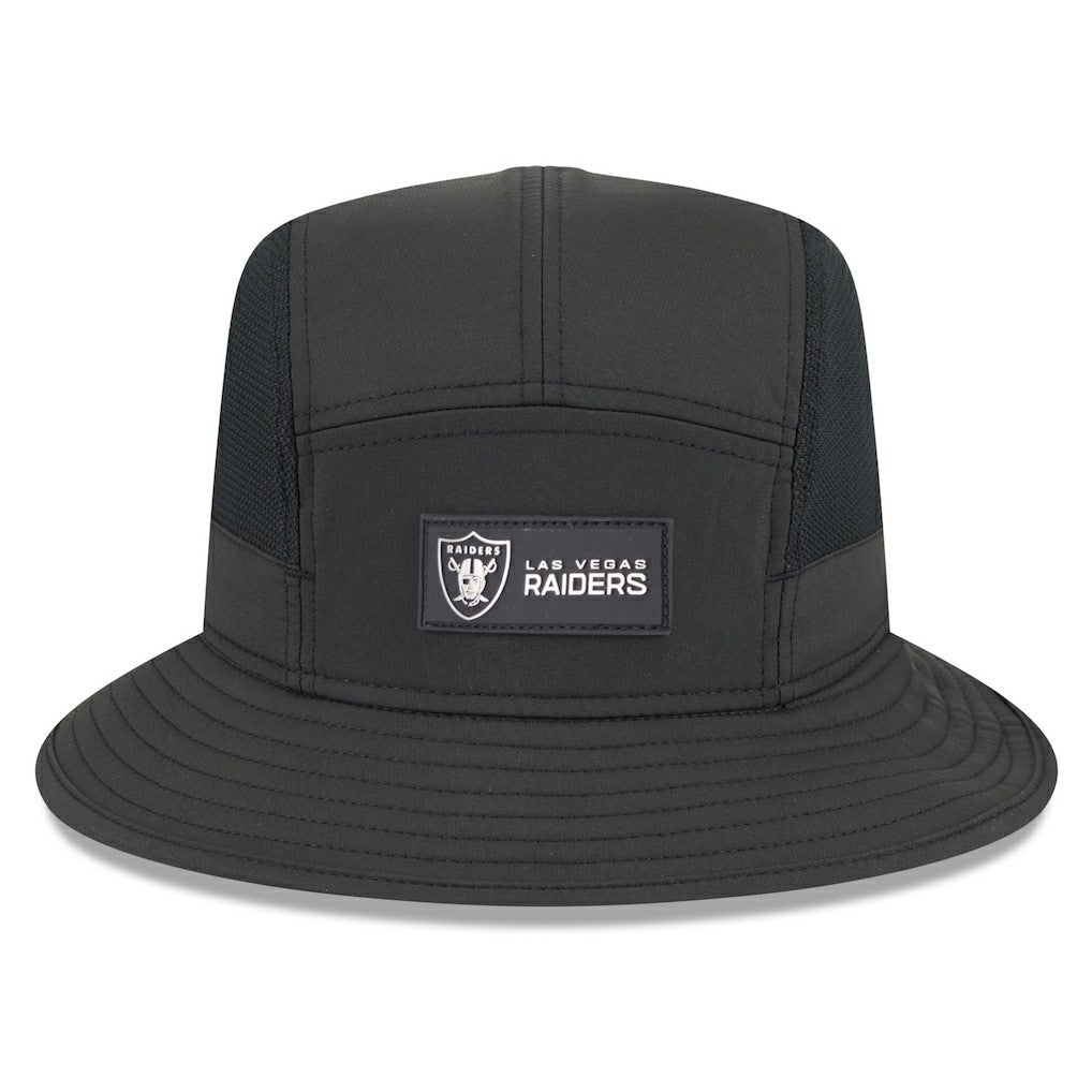 Las Vegas Raiders New Era 2025 Sideline Bucket Hat - Black sale