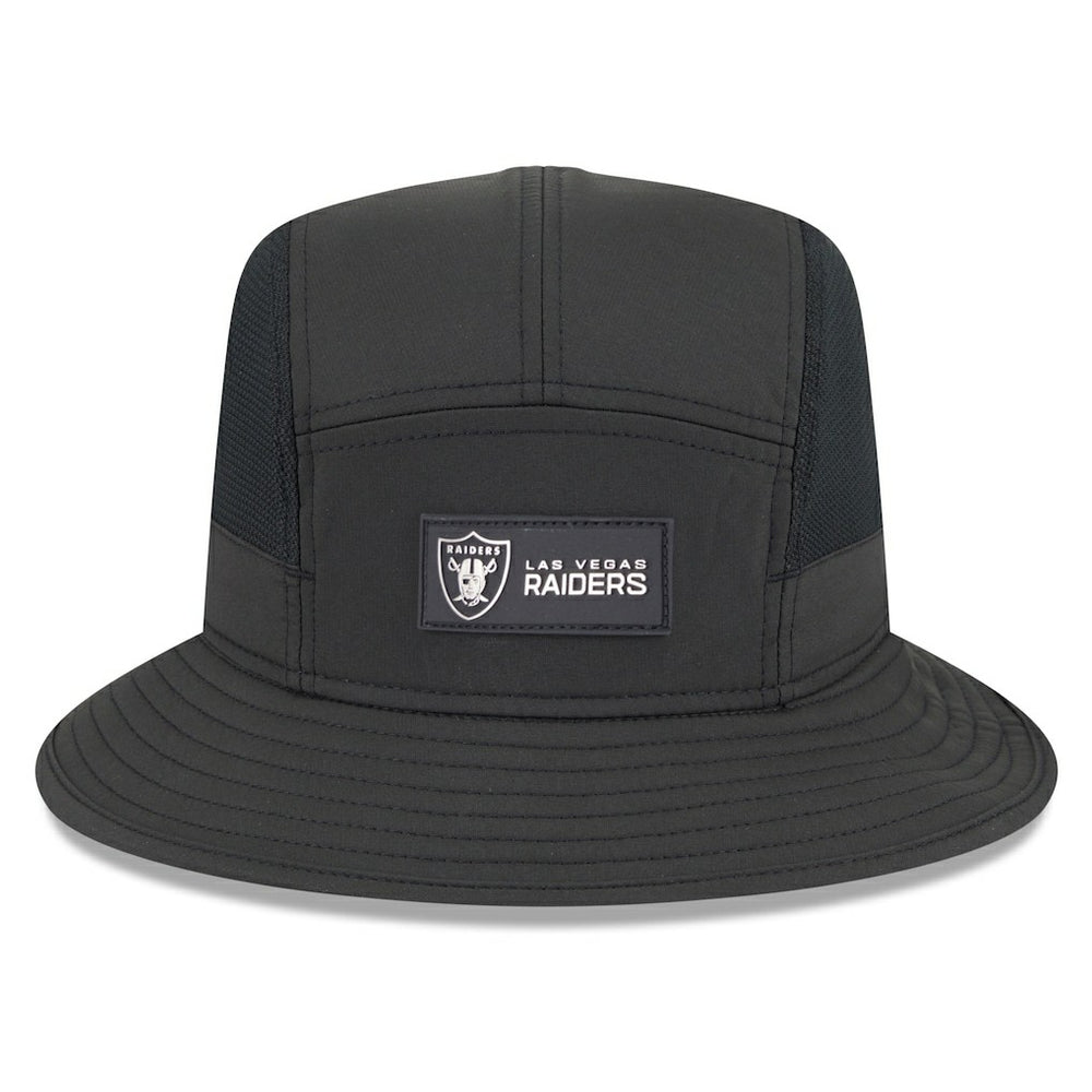 Las Vegas Raiders New Era 2025 Sideline Bucket Hat - Black sale