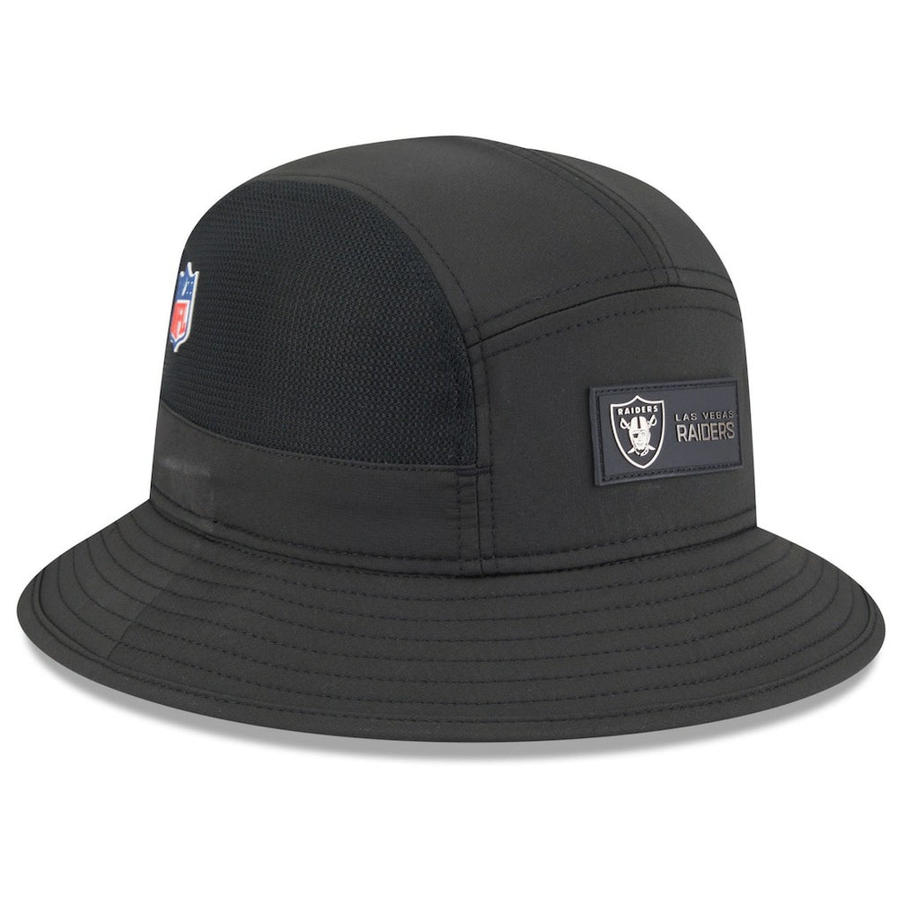 Las Vegas Raiders New Era 2025 Sideline Bucket Hat - Black sale