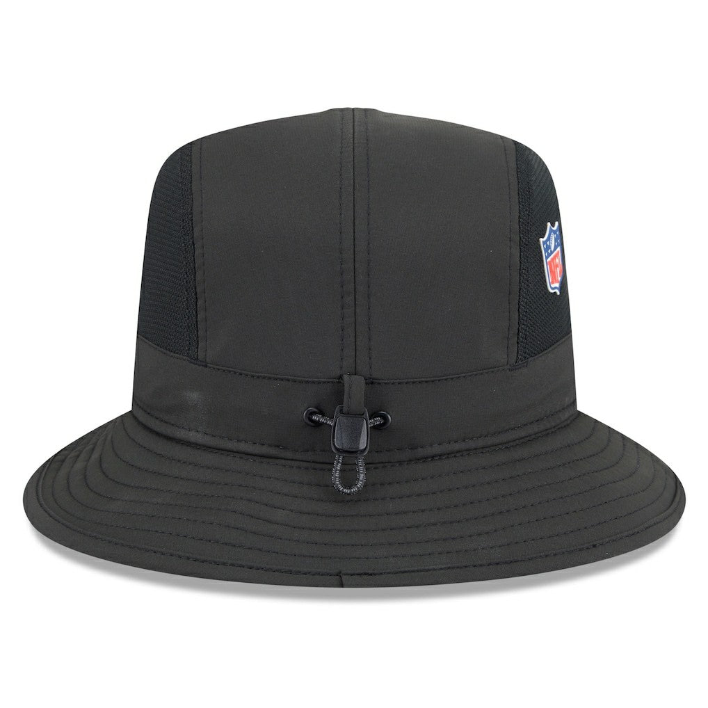 Las Vegas Raiders New Era 2025 Sideline Bucket Hat - Black sale