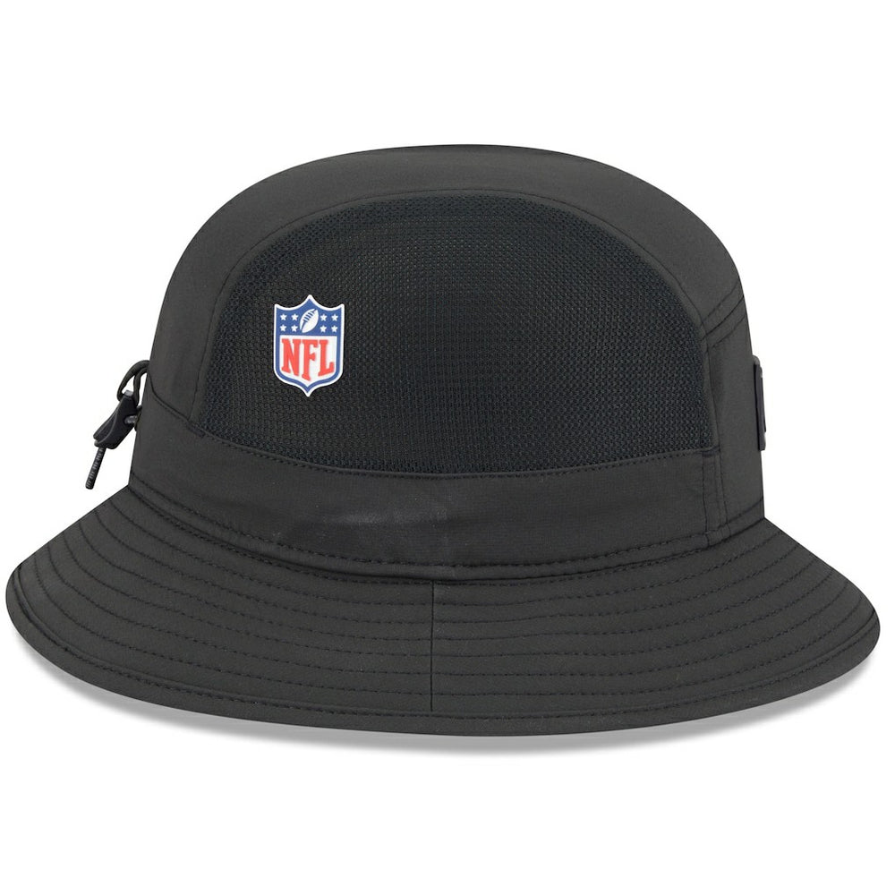 Las Vegas Raiders New Era 2025 Sideline Bucket Hat - Black sale