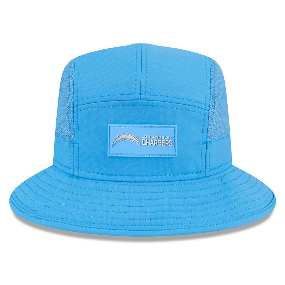 Los Angeles Chargers New Era 2025 Sideline Bucket Hat - Powder Blue discount