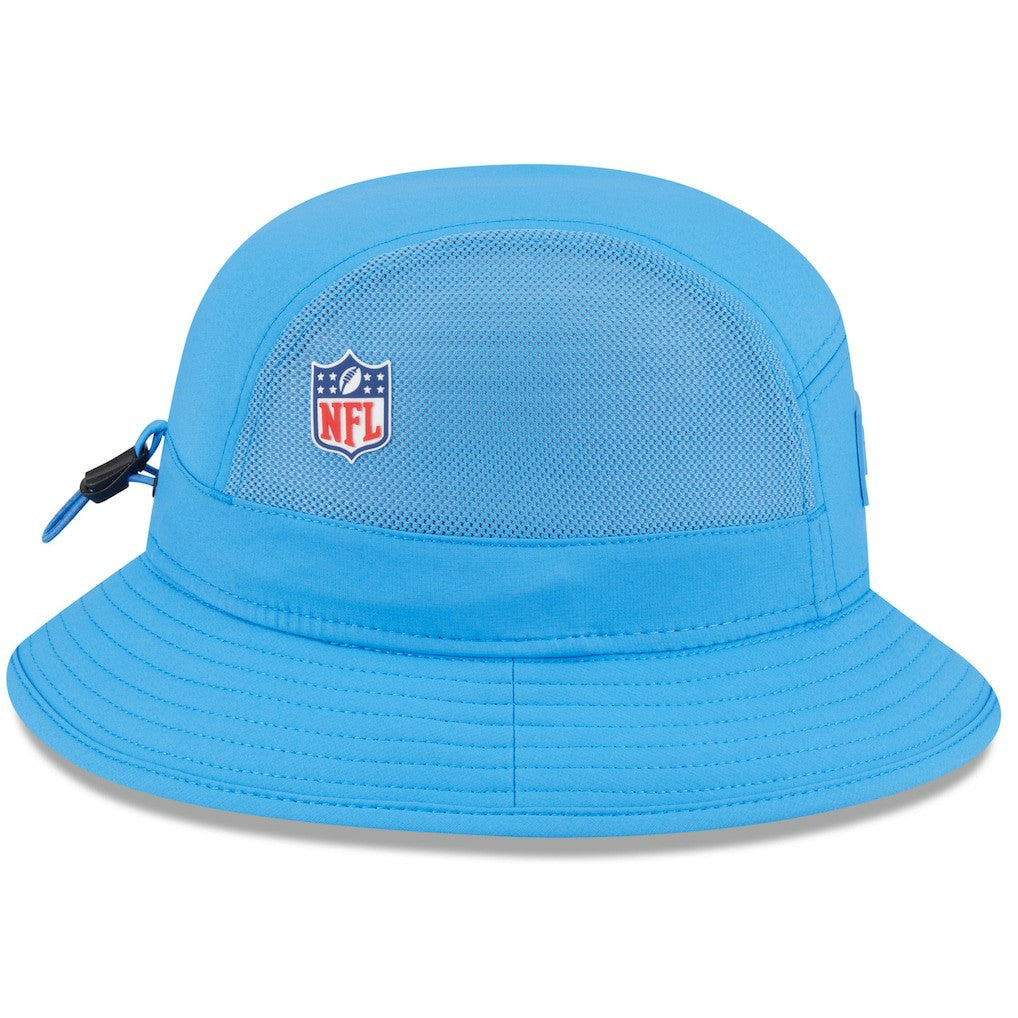 Los Angeles Chargers New Era 2025 Sideline Bucket Hat - Powder Blue discount