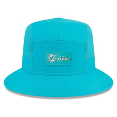 Miami Dolphins New Era 2025 Sideline Bucket Hat - Aqua online