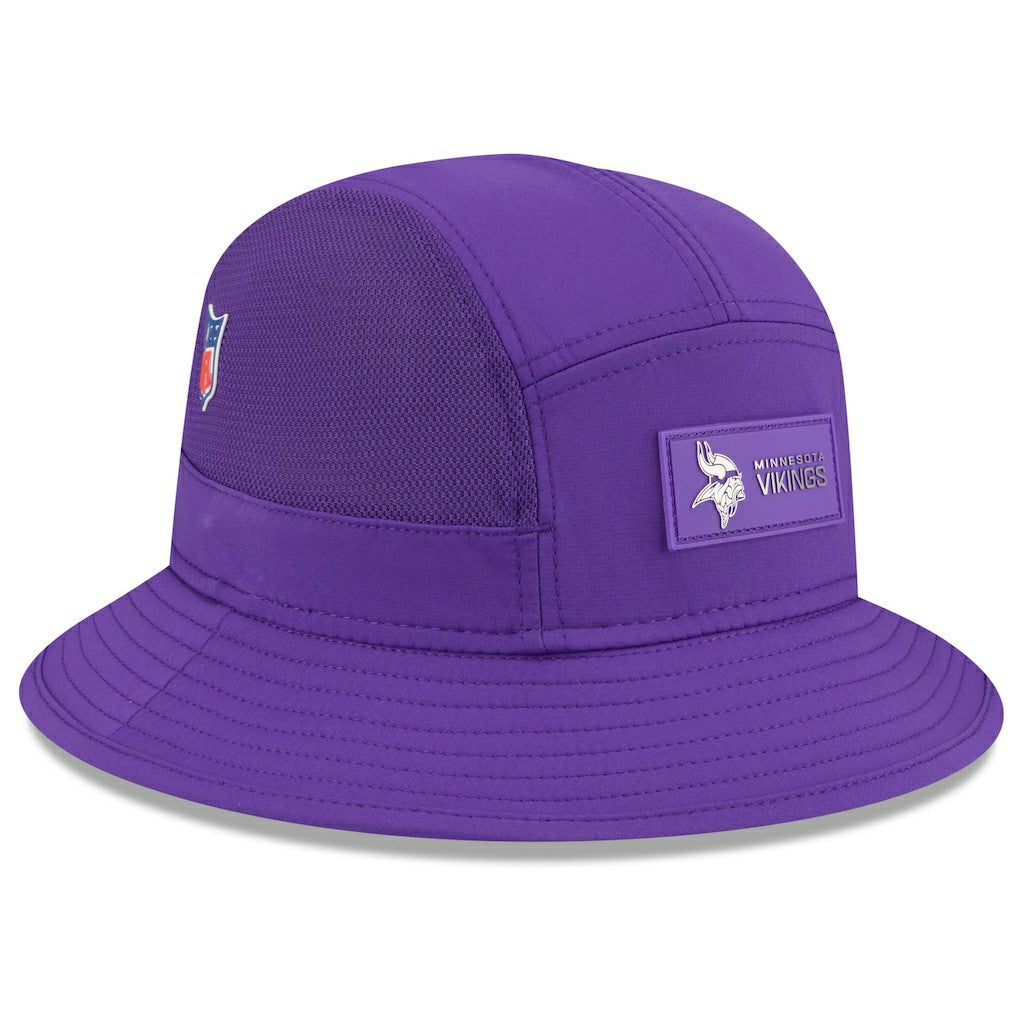 Minnesota Vikings New Era 2025 Sideline Bucket Hat - Purple outlet
