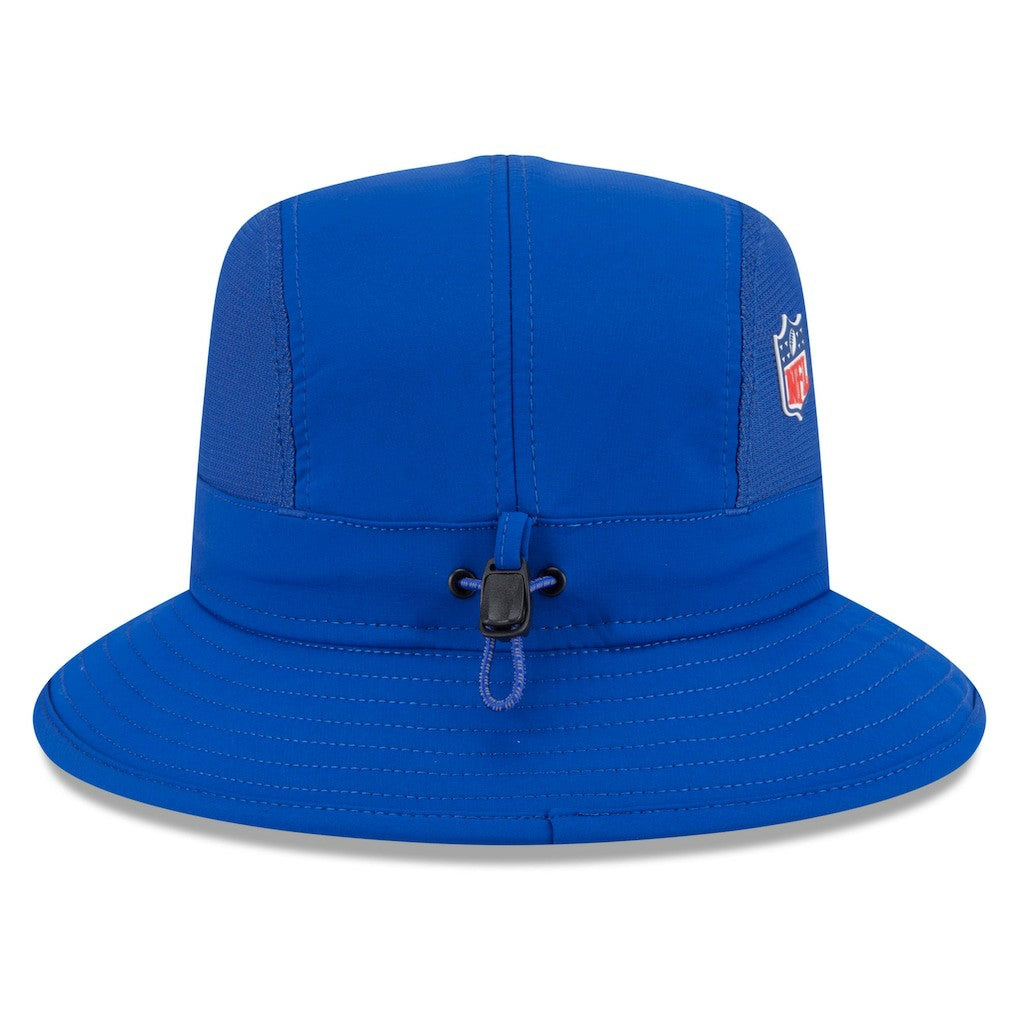 New York Giants New Era 2025 Sideline Bucket Hat - Royal sale