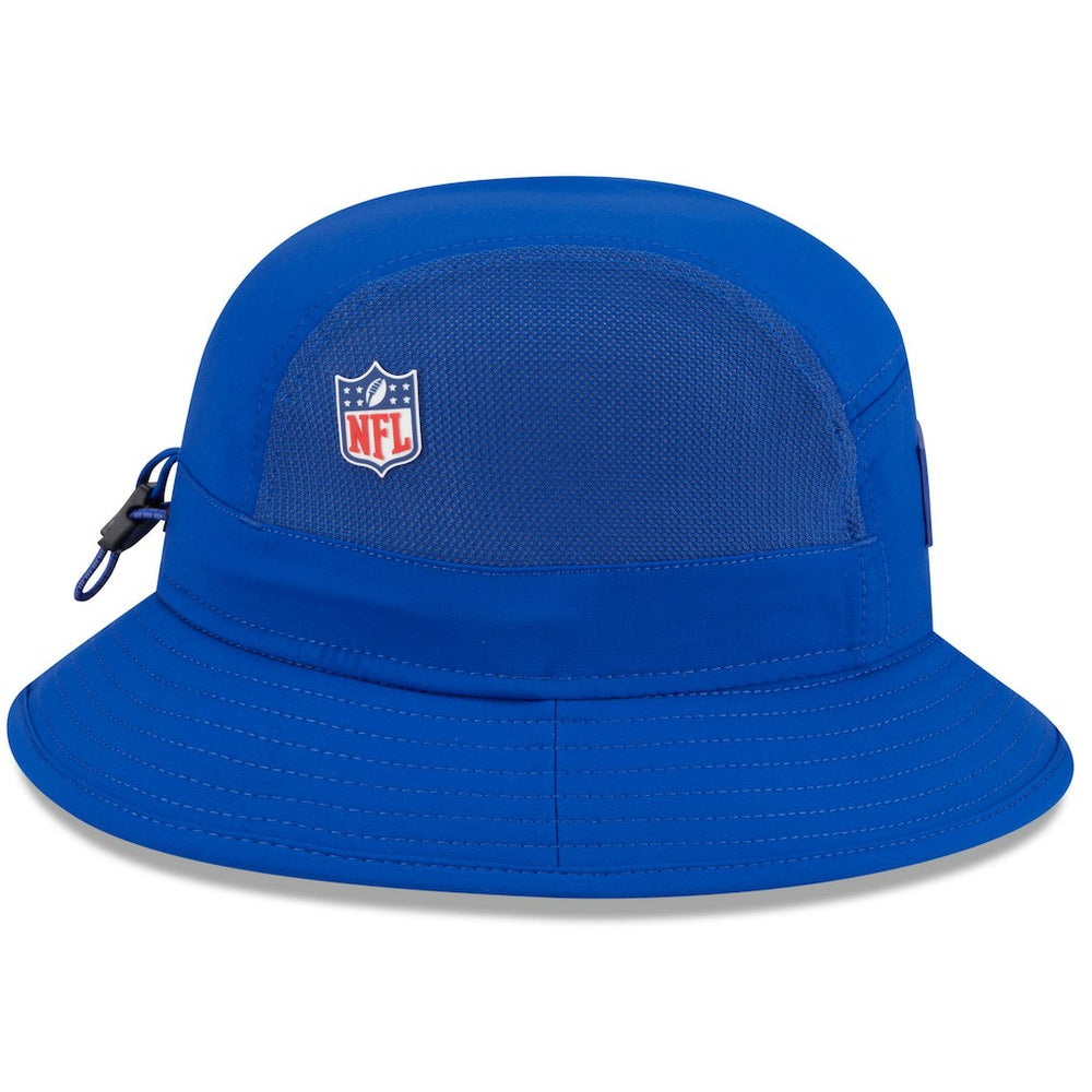 New York Giants New Era 2025 Sideline Bucket Hat - Royal sale