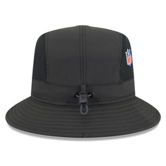 Pittsburgh Steelers New Era 2025 Sideline Bucket Hat - Black on sale