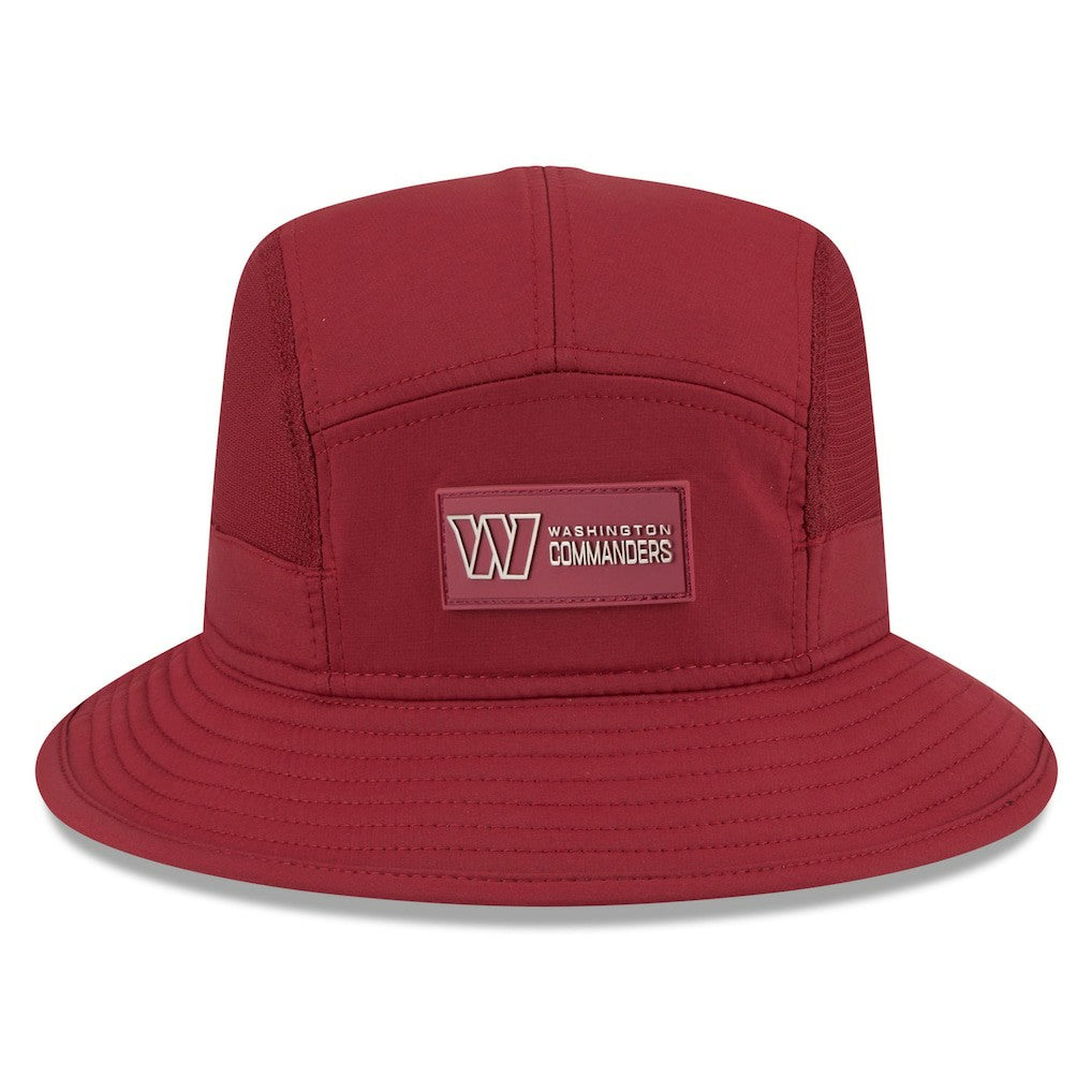 Washington Commanders New Era 2025 Sideline Bucket Hat - Burgundy discount