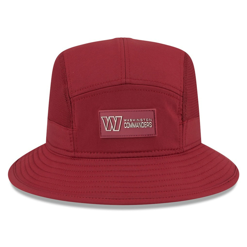 Washington Commanders New Era 2025 Sideline Bucket Hat - Burgundy discount