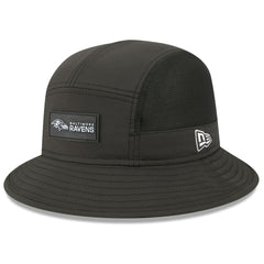 Baltimore Ravens New Era 2025 Sideline Bucket Hat - Black sale