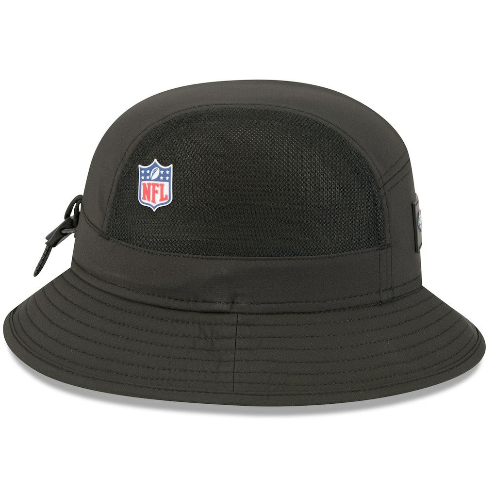 Baltimore Ravens New Era 2025 Sideline Bucket Hat - Black sale
