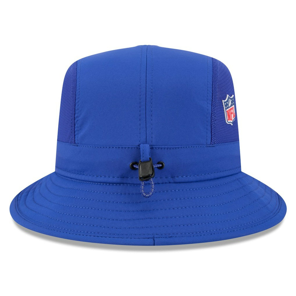 Buffalo Bills New Era 2025 Sideline Bucket Hat - Royal sale