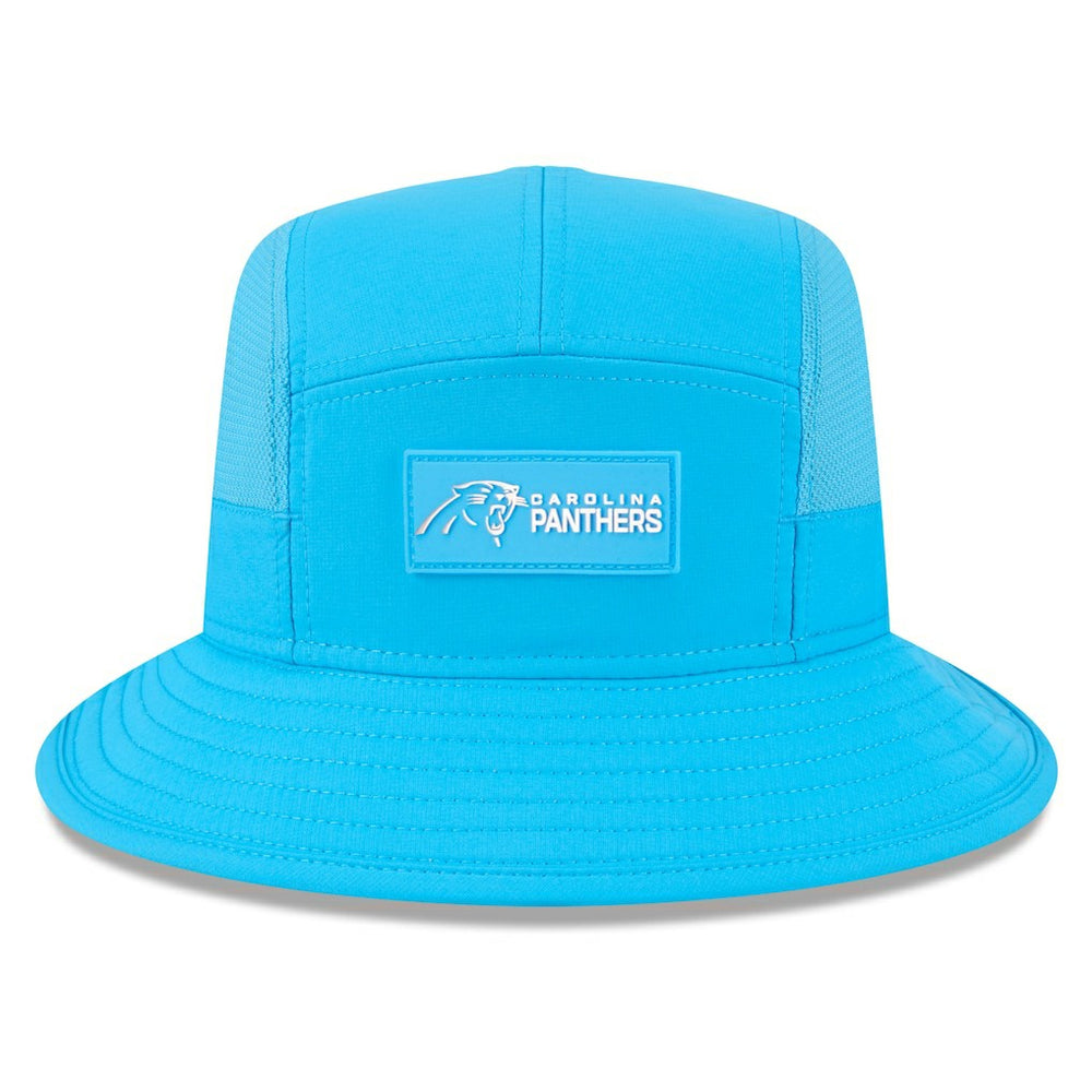 Carolina Panthers New Era 2025 Sideline Bucket Hat - Blue for sale