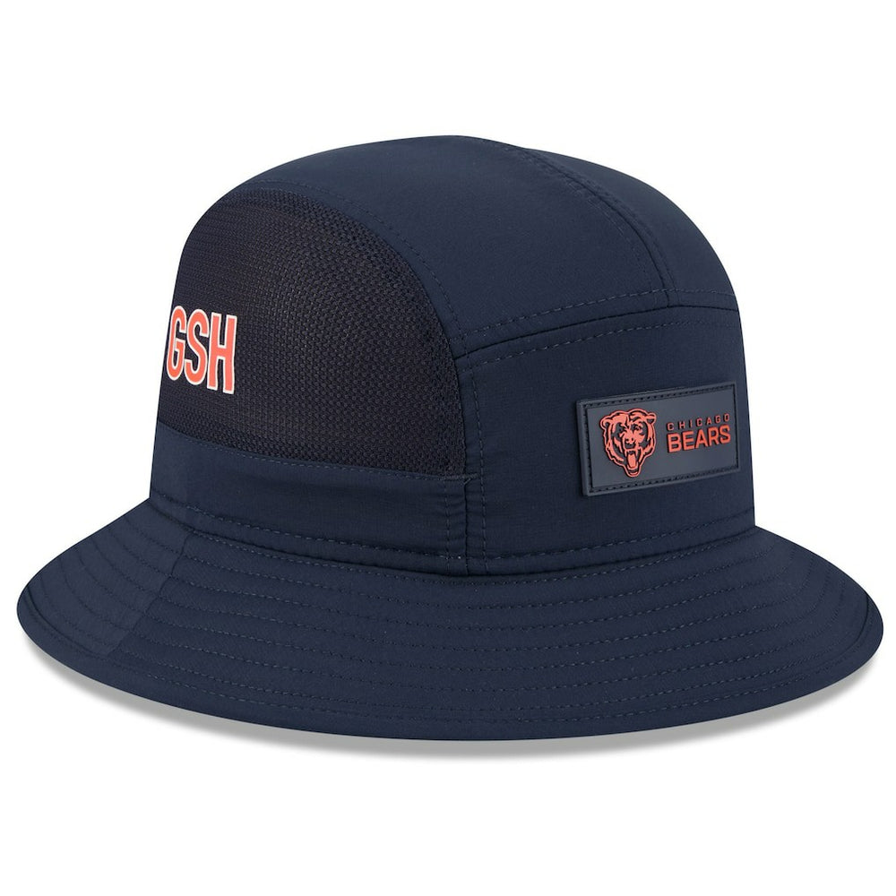 Chicago Bears New Era 2025 Sideline Bucket Hat - Navy online