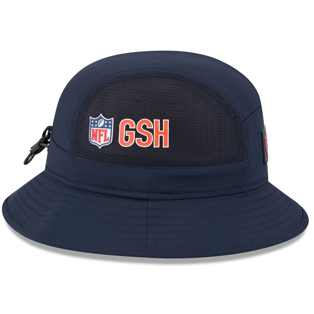 Chicago Bears New Era 2025 Sideline Bucket Hat - Navy online