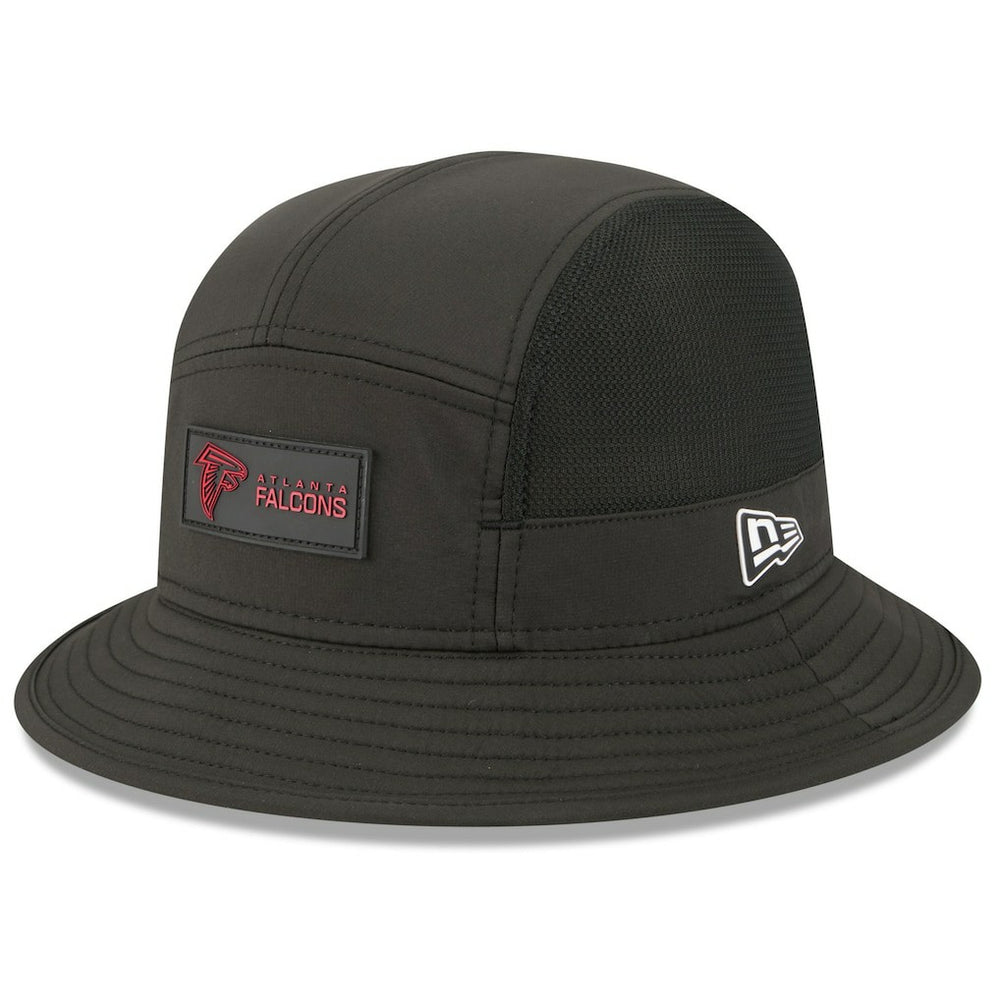 Atlanta Falcons New Era 2025 Sideline Bucket Hat - Black cheap